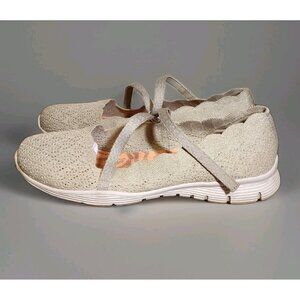 Skechers Seager Strike Out Mary Jane Cross Strap 8.5 Casual Slip-On Memory Foam